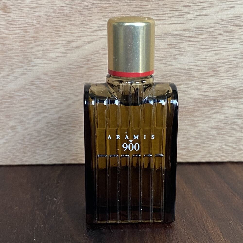 Aramis 900 Herbal Mini Eau De Cologne .25 oz Travel Splash Vintage